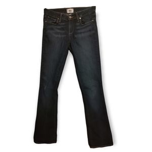 Paige Manhatten baby boot cut jeans 28